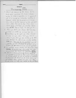 Notes: Thanksgiving Address, 1947