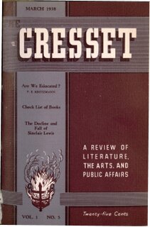 The Cresset (Vol. 1, No. 5)