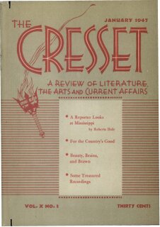 The Cresset (Vol. X, No. 3)