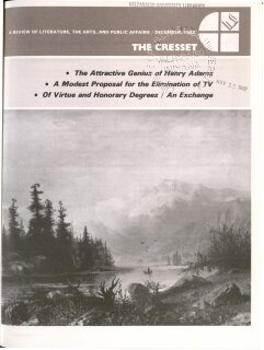 The Cresset (Vol. XLVI, No. 2)