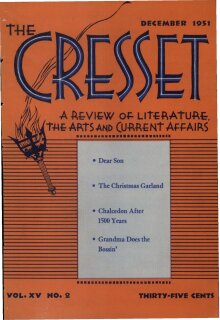 The Cresset (Vol. XV, No. 2)