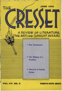 The Cresset (Vol. XV, No. 8)