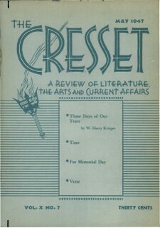 The Cresset (Vol. X, No. 7)