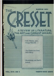 The Cresset (Vol. XIV, No. 5)