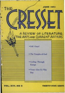 The Cresset (Vol. XIV, No. 8)