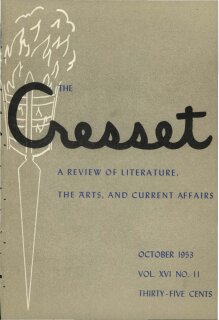The Cresset (Vol. XVI, No. 11)