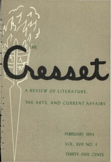 The Cresset (Vol. XVII, No. 4)