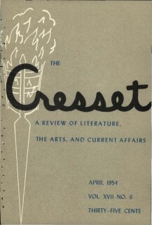 The Cresset (Vol. XVII, No. 6)