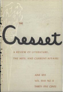 The Cresset (Vol. XVIII, No. 8)