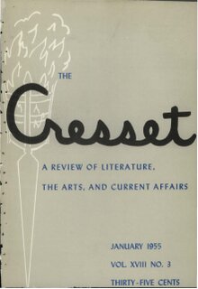 The Cresset (Vol. XVIII, No. 3)