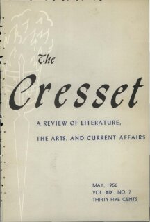 The Cresset (Vol. XIX, No. 7)