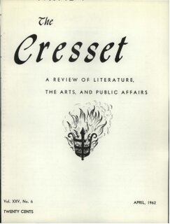The Cresset (Vol. XXV, No. 6)