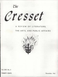 The Cresset (Vol. XXV, No. 2)