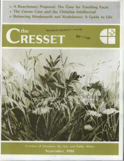 The Cresset (Vol. XLIX, No. 8)