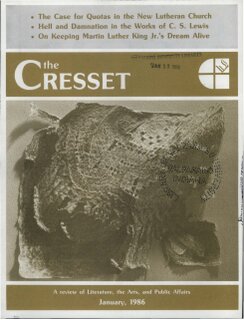 The Cresset (Vol. XLIX, No. 3)