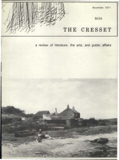 The Cresset (Vol. XXXV, No. 1)