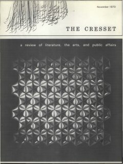The Cresset (Vol. XXXIV, No. 1)