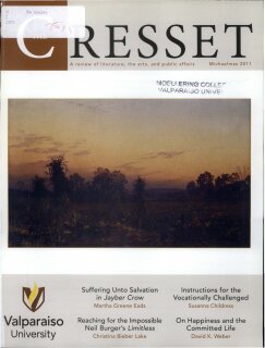 The Cresset (Vol. LXXV, No. 1, Michaelmas)