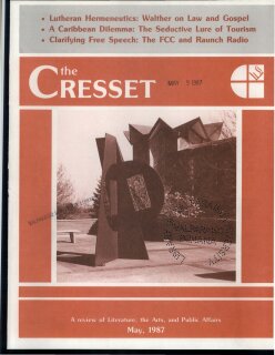 The Cresset (Vol. L, No. 7)