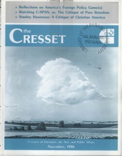The Cresset (Vol. L, No. 1)