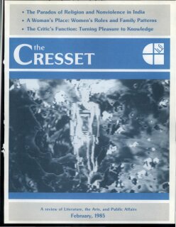 The Cresset (Vol. XLVIII, No. 4)