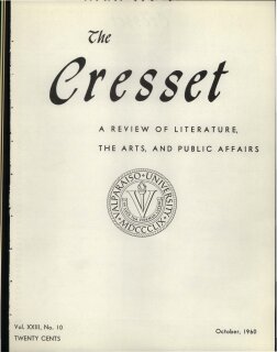 The Cresset (Vol. XXIII, No. 10)