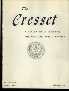 The Cresset (Vol. XXIII, No. 9)