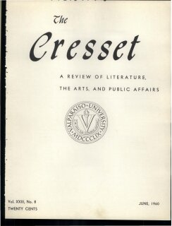 The Cresset (Vol. XXIII, No. 8)