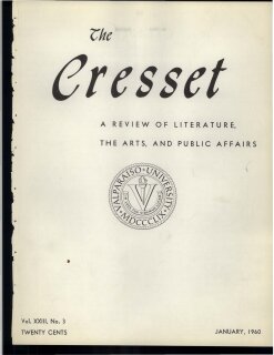 The Cresset (Vol. XXIII, No. 3)