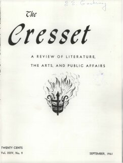 The Cresset (Vol. XXIV, No. 9)