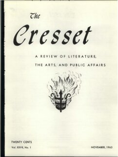 The Cresset (Vol. XXVII, No. 1)