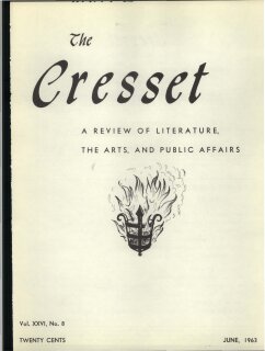 The Cresset (Vol. XXVI, No. 8)