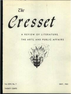 The Cresset (Vol. XXVI, No. 7)
