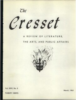 The Cresset (Vol. XXVI, No. 5)