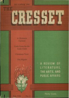The Cresset (Vol. VIII, No. 2)