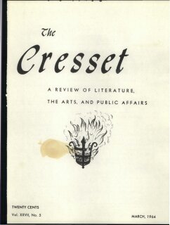 The Cresset (Vol. XXVII, No. 5)