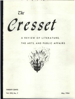 The Cresset (Vol. XXVII, No. 7)