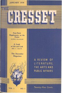 The Cresset (Vol. 1, No. 3)