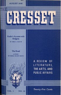 The Cresset (Vol. 1, No. 10)