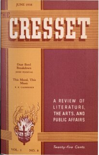 The Cresset (Vol. 1, No. 8)