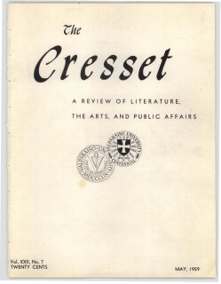 The Cresset (Vol. XXII, No. 7)