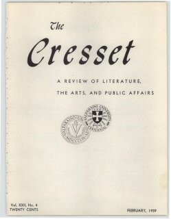 The Cresset (Vol. XXII, No. 4)