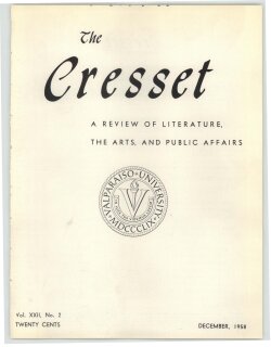 The Cresset (Vol. XXII, No. 2)