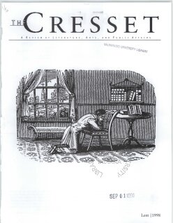 The Cresset (Vol. LXI, No. 3, Lent)
