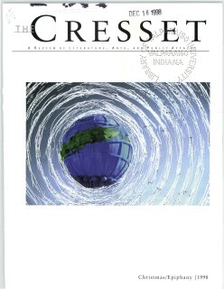 The Cresset (Vol. LXII, No. 2 & 3, Christmas/Epiphany)