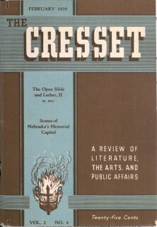 The Cresset (Vol. 2, No. 4)