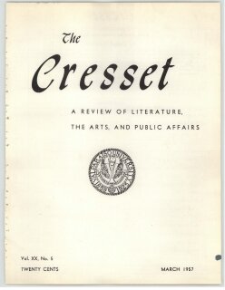 The Cresset (Vol. XX, No. 5)