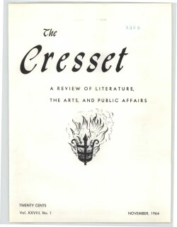 The Cresset (Vol. XXVIII, No. 1)