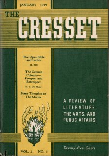 The Cresset (Vol. 2, No. 3)