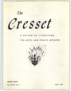The Cresset (Vol. XXVIII, No. 7)